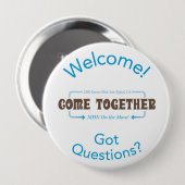 MHN willkommener Knopf Button (Vorne & Hinten)