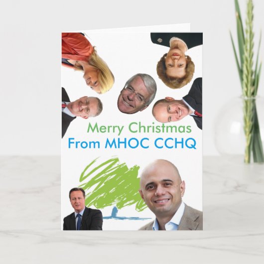 MHOC CCHQ Weihnachtskarte Feiertagskarte (Vorderseite)