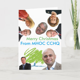 MHOC CCHQ Weihnachtskarte Feiertagskarte