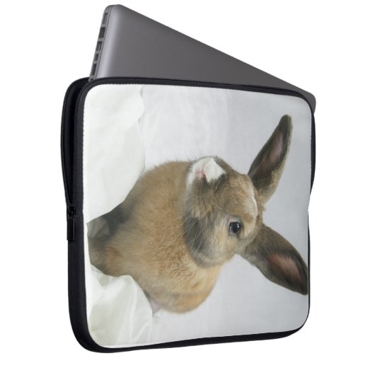 MHRR Honeybadger Häschen 15" Laptophülse Laptopschutzhülle (Vorne Rechts)