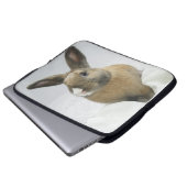 MHRR Honeybadger Häschen 15" Laptophülse Laptopschutzhülle (Vorne Knopf)