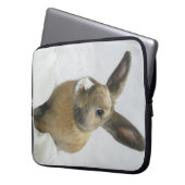 MHRR Honeybadger Häschen 15" Laptophülse Laptopschutzhülle (Vorderseite Links)