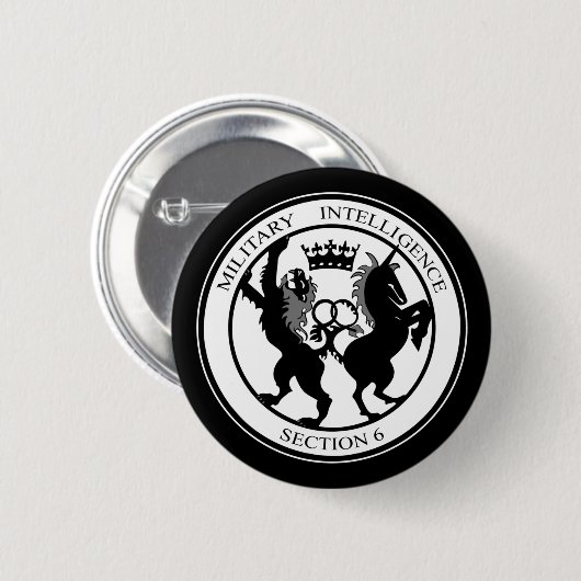 MI6-Logo Button (Vorne & Hinten)