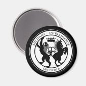 MI6-Logo Magnet (Vorderseite/Rückseite)