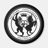 MI6-Logo Magnet (Vorne)