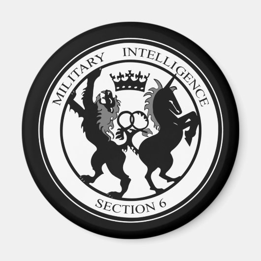 MI6-Logo Magnet (Vorne)