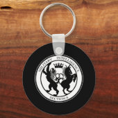 MI6-Logo Schlüsselanhänger (Vorderseite)