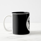 MI6-Logo Zweifarbige Tasse (Links)