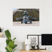 MI-24 Hind Poster (Heimbüro)