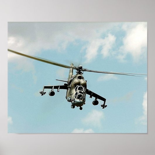 MI-24 Hind Poster (Vorne)