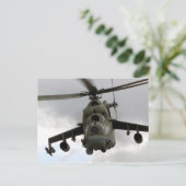 MI-24 Hind Postkarte (Stehend Vorderseite)