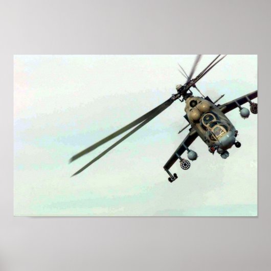 MI-35 Hind Poster (Vorne)