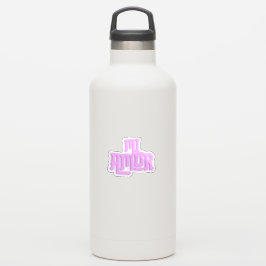 Mi Amor Pink Aufkleber