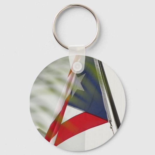 Mi Bandera Schlüsselanhänger (Vorderseite)