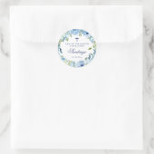 Mi Bautizo Recuerdos Para Bautizo Spanische Taufe Runder Aufkleber (Tasche)