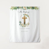 Mi Bautizo, Unisex Greenerity Foto Stand Hintergru Wandteppich (Vorderseite)