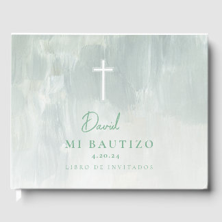 Mi Bautizo Verde Libro Visitas Spanisches Gästebuc Gästebuch