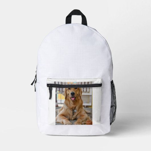 mi bellisima mascota bedruckter rucksack (Vorderseite)