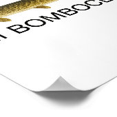 Mi Bomboclat Funny Fish Jamaican Slang Graphic Poster (Ecke)