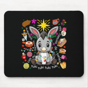 Mi Burrito Sabanero Mexican Tuki Tuki Tuki Donkey Mousepad