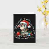 Mi Burrito Sabynero mexikanischer WeihnachtsDonkey Karte (Gelbe Blume)