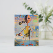 Mi cara de guerra - Ken Gage Schöne Landschaft Postkarte (Stehend Vorderseite)