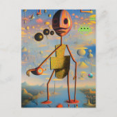 Mi cara de guerra - Ken Gage Schöne Landschaft Postkarte (Vorderseite)