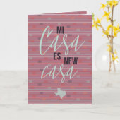 Mi Casa Es New Casa - Ankündigung über die Bewegun (Gelbe Blume)