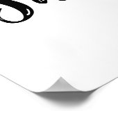 Mi Casa Es Su Casa Poster (Ecke)