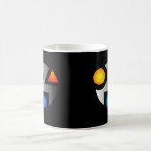 MI_cryptic Logo-Tasse Kaffeetasse (Mittel)