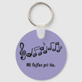 Mi fajfas pri tio. schlüsselanhänger (Rückseite)