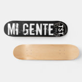 MI GENTE Skateboard, 7¾ Zoll Deck Skateboard (Horizontal)