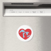 MI Heart Magnet (In Situ (Geschirrspüler))