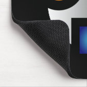 MI kryptisches Logo mousepad (Ecke)