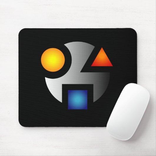 MI kryptisches Logo mousepad (Mit Mouse)