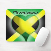 MI-Liebe Jamaika Mousepad (Mit Mouse)