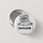 MI Mapachito Button (Vorne & Hinten)