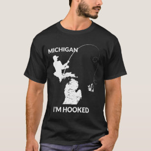 Mi Michigan Angel-Jersey Geschenk für Fischer und T-Shirt