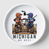 Mi Mx Boyz Wanduhr (Vorderseite)