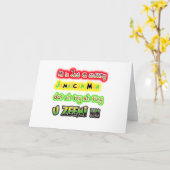 Mi Nur ein gewöhnlicher jamaikanischer Mann Data a Karte (Gelbe Blume)