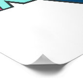 MI PATRIA ES LA VIDA Farbiges Mosaikposter Poster (Ecke)