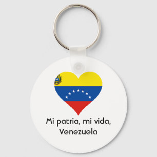 MI patria, MI vida, Venezuelaschlüsselkette Schlüsselanhänger