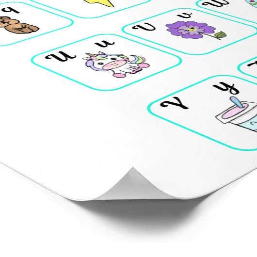 Mi primer abecedario poster (Ecke)