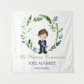 Mi primera Comunión BackDrop Wandteppich (Vorderseite)