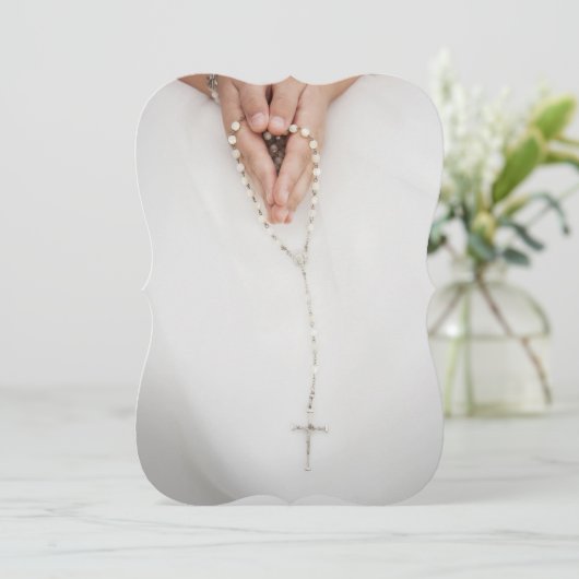 Mi primera comunion einladung (Stehend Vorderseite)