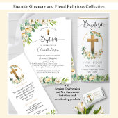 Mi Primera Comunion, Greenery Foto Stand Hintergru Wandteppich