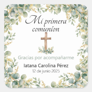 Mi Primera Comunion Stickers - Erste Kommune