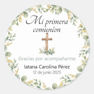 Mi Primera Comunion Stickers - Erste Kommune