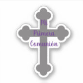 Mi Primera Comunion vinyl sticker (Vorderseite)