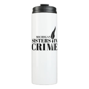 MI Sisters in Crime Thermobecher Thermosbecher